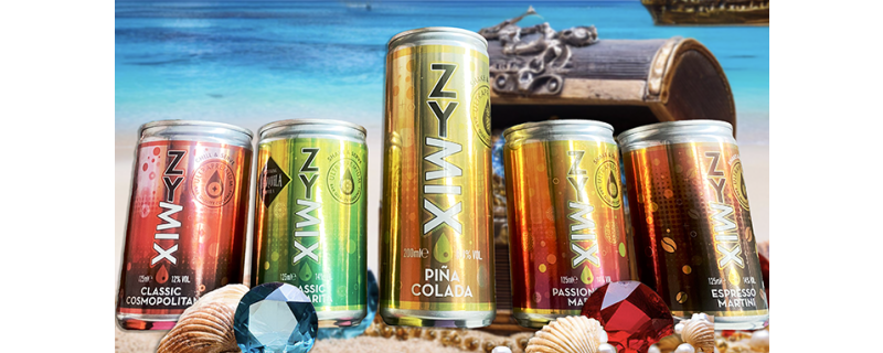 image of ZYMIX BAR QUALITY COCKTAILS IN CANS HAVE ARRIVED! recipe