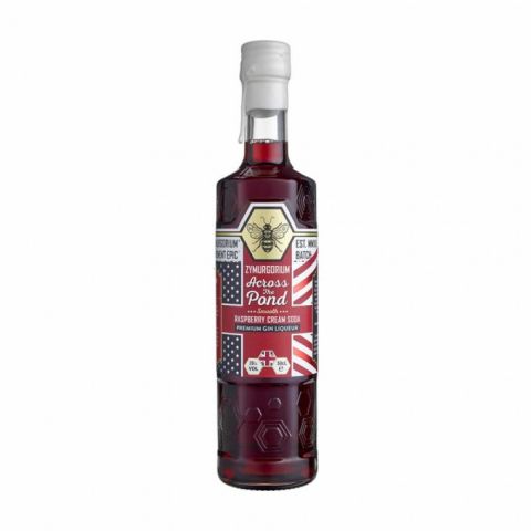 Across the Pond - Raspberry Cream Soda Gin Liqueur