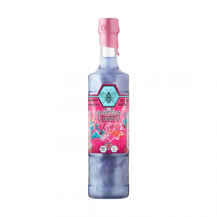 Main Image For Flagingo Electric Blue & Scottish Raspberry Gin Liqueur