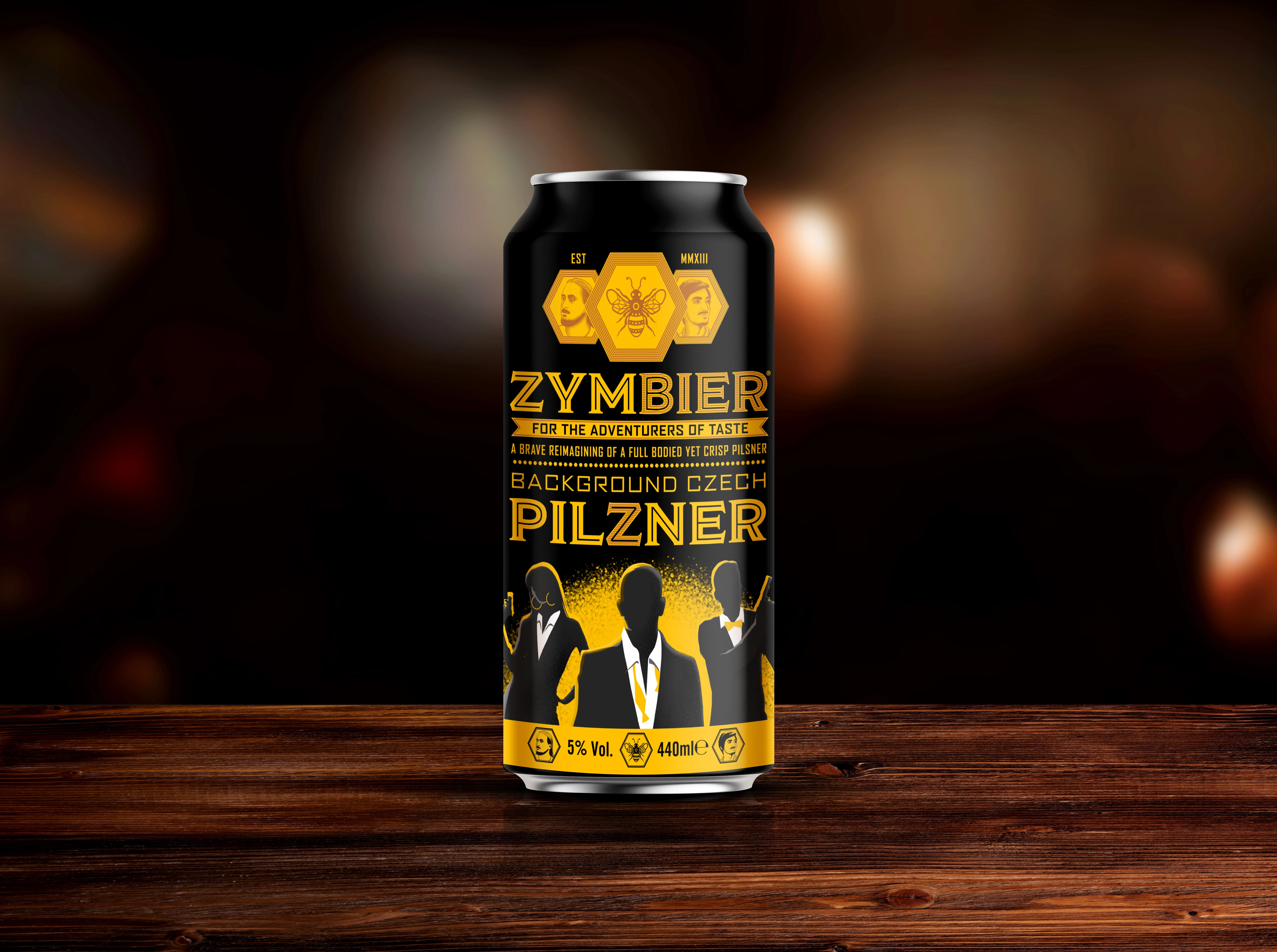 Main Image For ZYMBIER Background Czech Pilsner Lager 12 pack